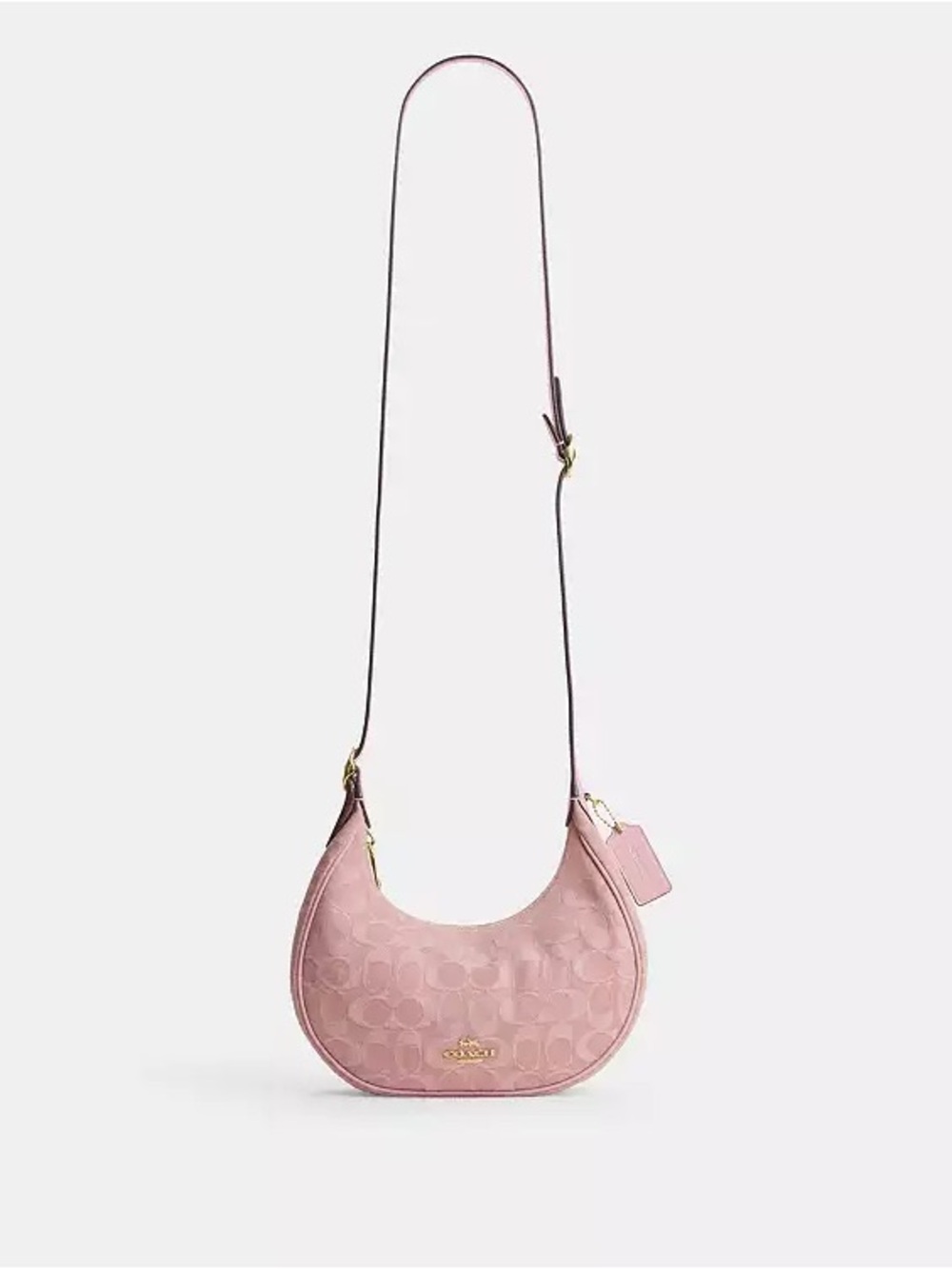 Coach Pink Denim Emily - Picture 5 of 9